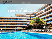 Tablet Screenshot of apartamentosportofino.com